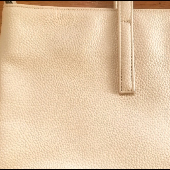 NWOT Cream Bag - Picture 2 of 3
